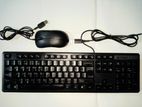 Keyboard Mouse New ( A4TECH company )