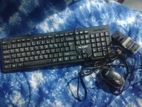 Keyboard,mouse,hub Combo