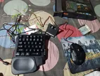 Keybord, Mouse,mouse Pad,pord,otg Best 5gaming Combo