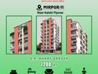 Khalshi road 3bed room flats for sale 1200sft