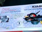 Kiam non stick 7 piece cooking set