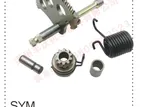KICK SHAFT+PINION+SPRING 9TEJE PEDAL50-80-100-125CC2T-4T for PIAGGIO-SYM
