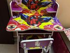 Kids Reading Table And Chair (Spiderman Design)