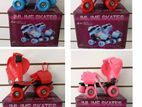 KIDS-ROLLER-SKATES Quad Roller Skates - Size 5-11 UK