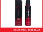 KILLER STORM DEODORANT BODY SPRAY 150ML FOR MEN