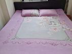 King Size Bed (6/7) with Mattress and Tosok