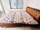 King Size Bed (king: 72” X 78”) with Double Foam Mattress