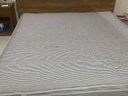 King Size Bed with 8” Mattress And Topper