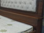 King Size Malaysian Wood Bed.