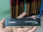 Kingston Fury Hyperx Ddr4 2400 Mhz 4 Gb Ram Full Fresh