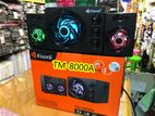 Kisonli TM-8000A Home Theater Bluetooth Speaker with Colorful Light.