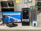 কম্পিউটার ফুল সেট-Core i3 & HDD 500GB_Ram 4GB-LG 19"LED Monitor-Mouse