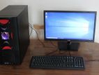 কম্পিউটার সেট 4GB RAM Core 2 Duo & 500GB + LG 19" LED