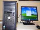 কম্পিউটার সেট Core 2 Duo+ 4GB + 250GB +DELL 17" LED