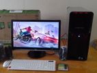 কম্পিউটার সেট Core 2dou+250GB HDD_+4GB RAM +DELL 19"LED