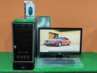 কম্পিউটার সেট Dual Core 500GB/ 𝐑𝐀𝐌 4GB &19” Monitor