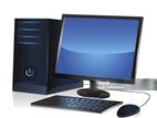 কম্পিউটারCore I5/HP-20"LED/1TB-HDD/8GB-Ram/DDR3/Caseনতুন ভালো মানের