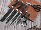 Knife set 6 Pcs