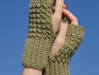 Knitted Fingerless Gloves