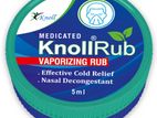 Knoll Rub 5ml Balm Cold Relief Nasal Decongestant Indian