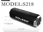 Koleer S218 Portable Bluetooth Speaker