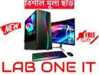 কোর আই থ্রি ৬ জেন পিসি মনিটর তুফান অফার ,ram8gb,hdd500gb,ssd128gb.22"ips