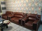 Korean Rexine Leather Sofa Set