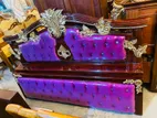 কড়ই কাঠের তৌরি ডাবল বেড