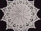 কুশিকাটার প্লেট মেট Crochet plate mat