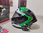 Kyt Tt Course Overtech Black And Green