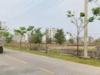 L black 10 Katha south facing plot sale in bashundhara