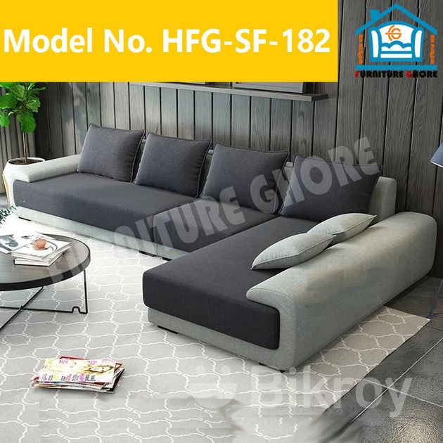 L Corner Sofa set in Badda Bikroy