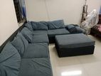 L shape 5 seat sofa