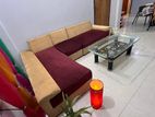 L shape customize Sofa with Tea table