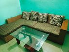 L Shape Sofa Set (used) সোফা সেট