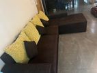 L shaped sofa