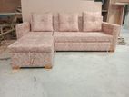 L-Shaped Sofa Cum Bed