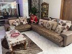 L-Shaped Sofa Set for Sale in Dhaka - Great condition