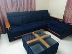 L Shaped Sofa with T-Table(Used)