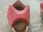 লাকড়ির সিমেণ্ট এর চুলা