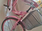 Hero Ladies bicycle pink color