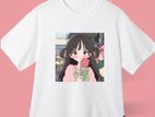 Ladies Premium Full Cotton Half Sleeve T-Shirt – DTF Print Edition