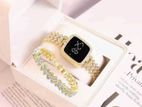 Ladies touch watch with Bracelet