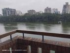 Lake view semi furnished 4 bed flat for rent at Gulshan north