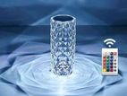 Crystal Diamond Table Lamp Color Changing,