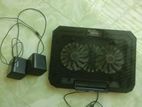 Laptop Cooling pad And Havit mini sound box