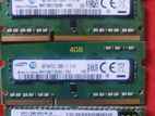 LAPTOP RAM ( 8GB= 1100, 4GB= 600) DDR3 1600 BUS