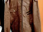 Leather Jacket - Coffee Color