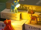 ✨ LED Mini Night Light – Cute Dog & Deer Design 🐶🦌 (Random Color)