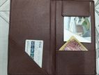 লেদার বিল বুক/leather bill book